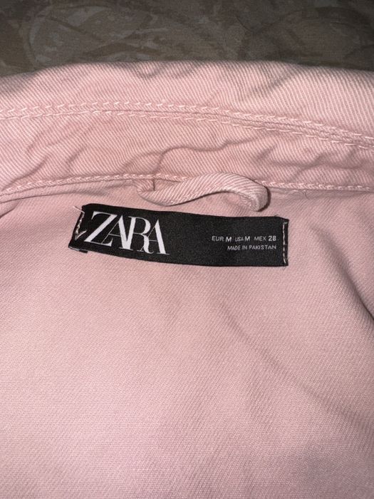 Пиджак рубашка куртка котоновая Zara р40