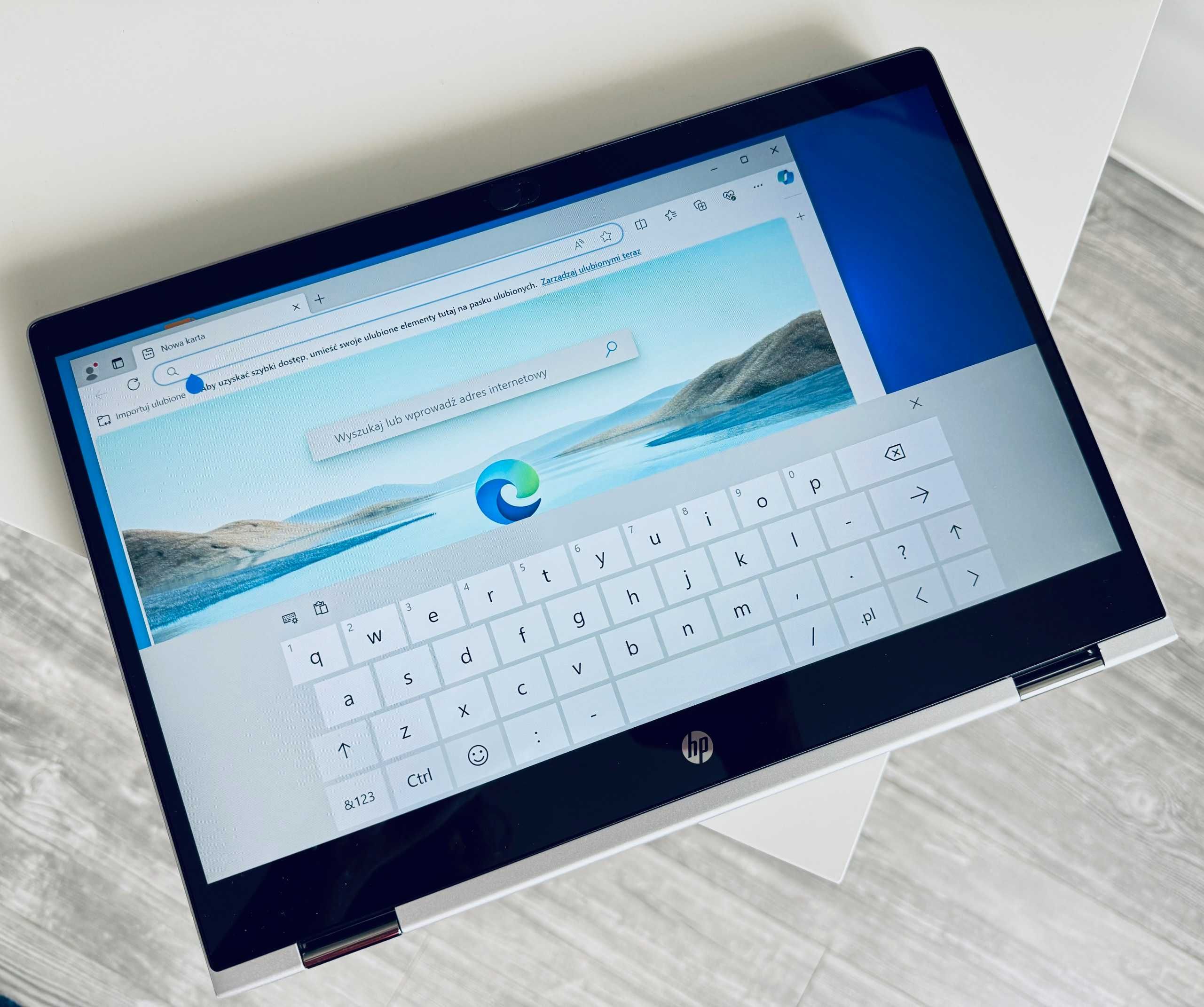 Laptop HP Pavilion 360 windows 10 14 cali intel core i5 jak nowy 2w1