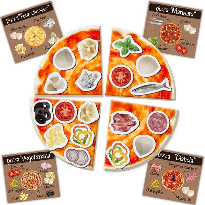 Гра магнітна настільна Magdum "Піца" (ML4031-27 EN)