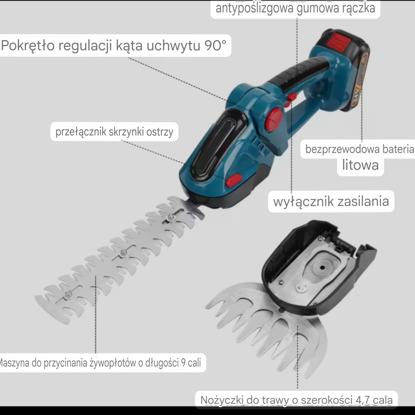 Nożyce akumulatorowe 18v