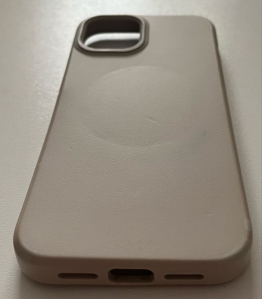 RhinoShield SolidSuit iPhone 15 Plus Shell Beige MagSafe 3,5m
