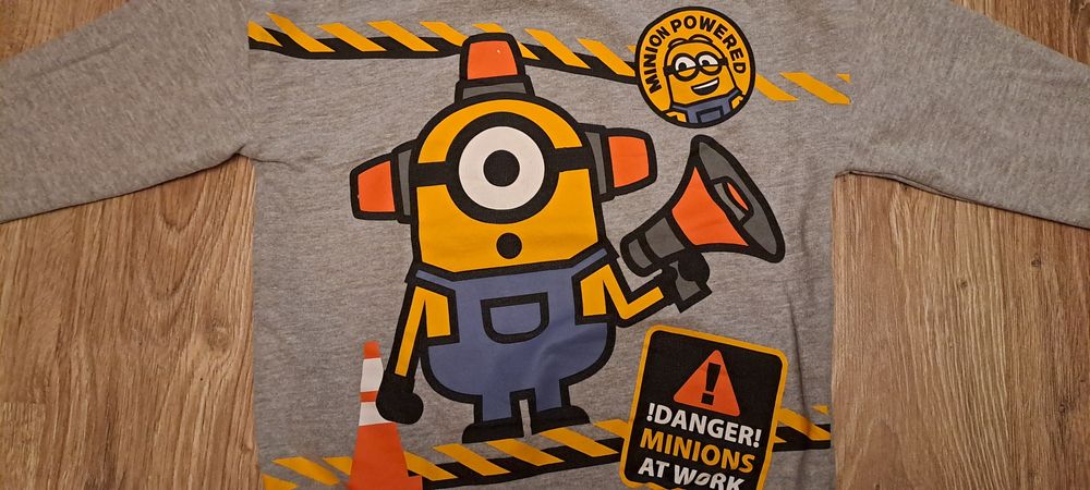 Bluza dresowa Minionki rozm. 116