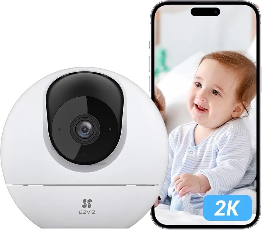 EZVIZ C6c 3MP – Wewnętrzna Kamera Monitorująca 2K WLAN z 360°