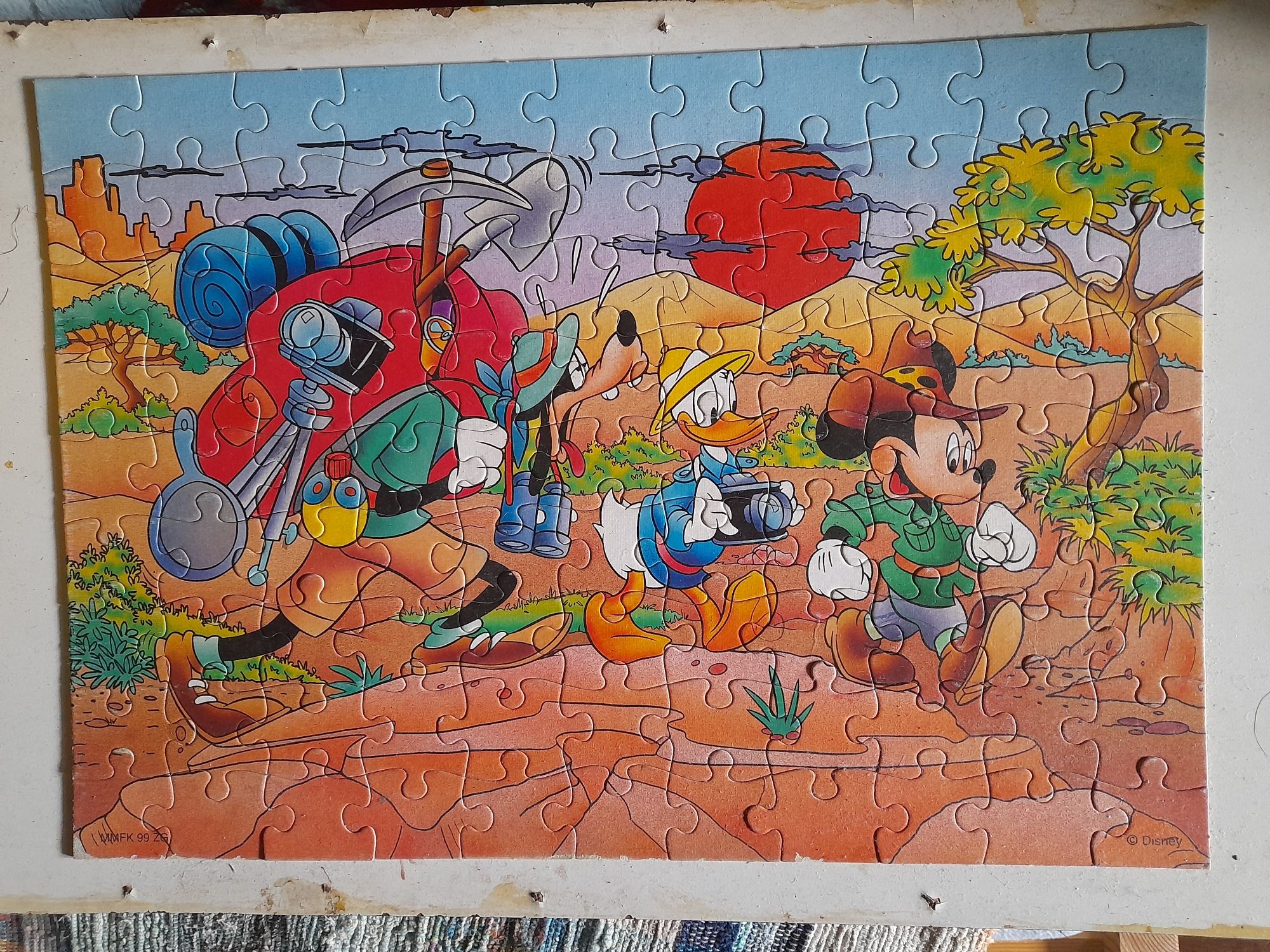 Puzzles vários para crianças - Bom estado