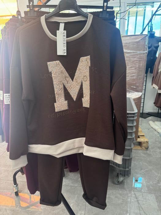 Dres czekolada literka m