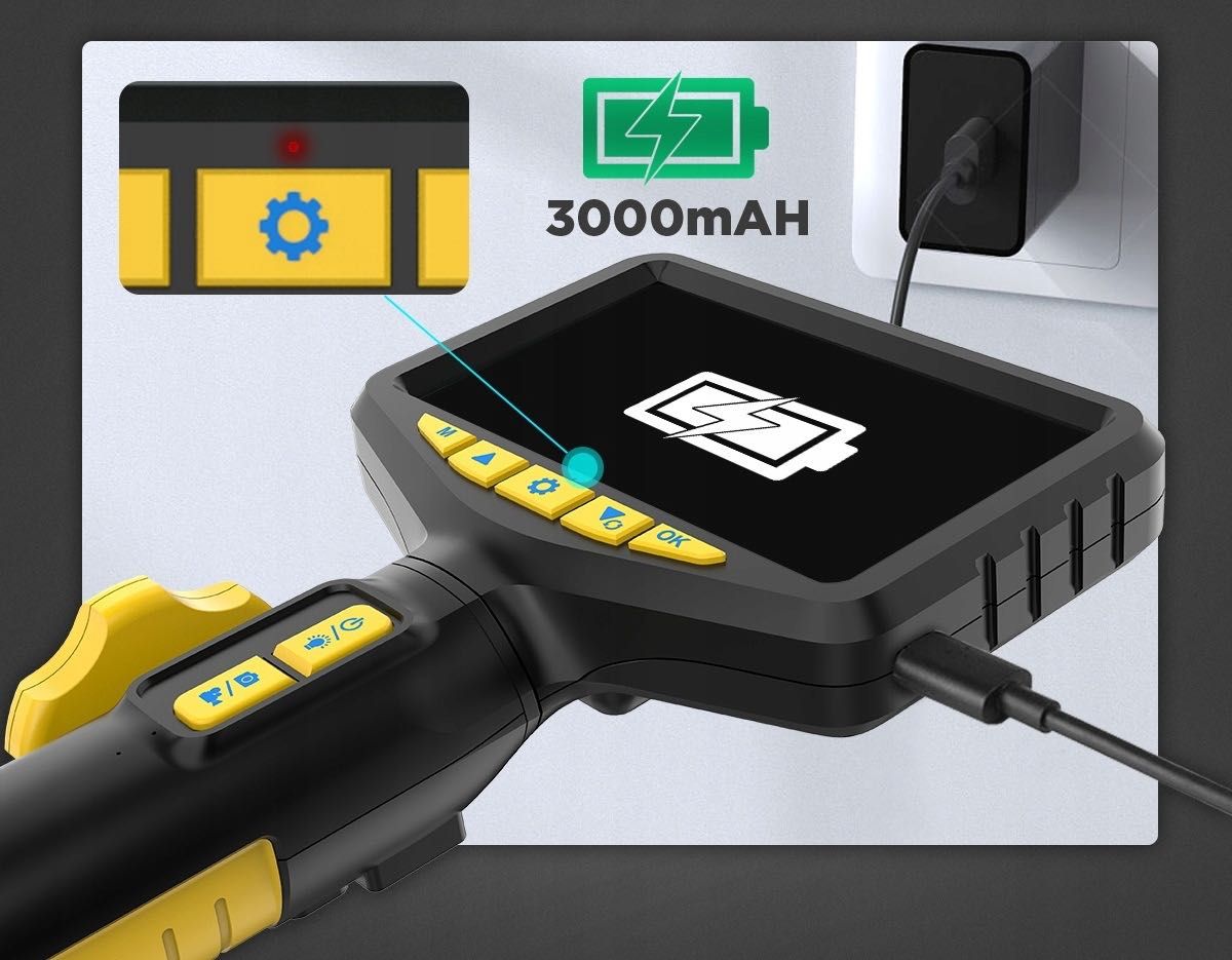 ENDOSKOP kamera Inspekcyjna 210 Autool SVB305 Lcd