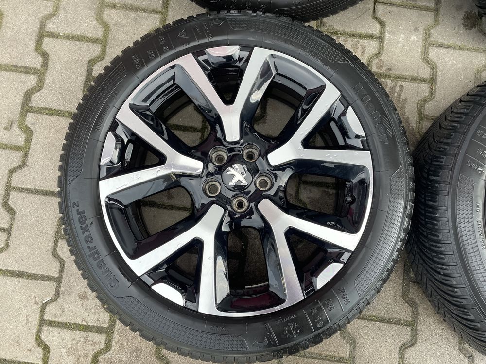 Kola felgi ds7 peugeot 3008 19 cali opony 205/55/19 kleber caloroczne