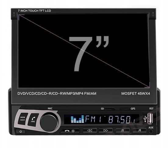 Radio z automatycznym ekranem