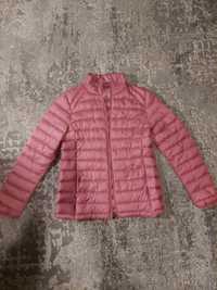 Нова куртка пух в рожевому кольорі