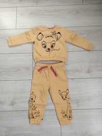 Komplet niemowlęcy dres bluza spodnie Disney Bambi  86