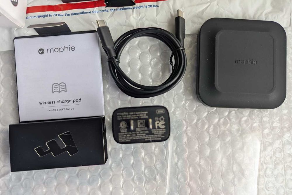 Нові США швидка бездротова Qi 15 w Mophie wireles charging Pad / Stand