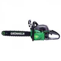 Бензопила Grunhelm GS5200М Professional, метал корпус, пила бензиновая