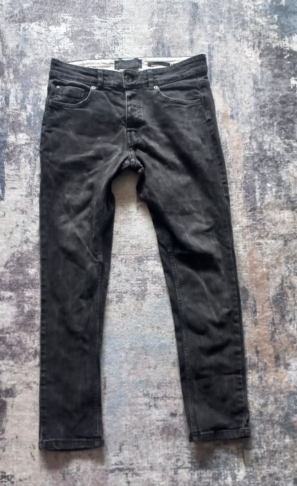 Reserved dzinsy męskie Czarne rozmiar S/M