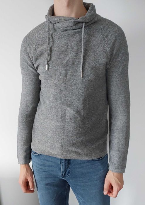 Bluza męska M szara