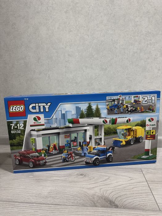 NEW 60132 LEGO City Service Station Лего Станція техобслуговування