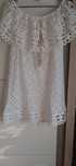 Bluzka boho biala 125 biust