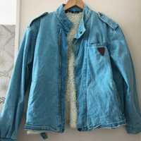 Blusão ganga Vintage Swinger world trademark denim jacket