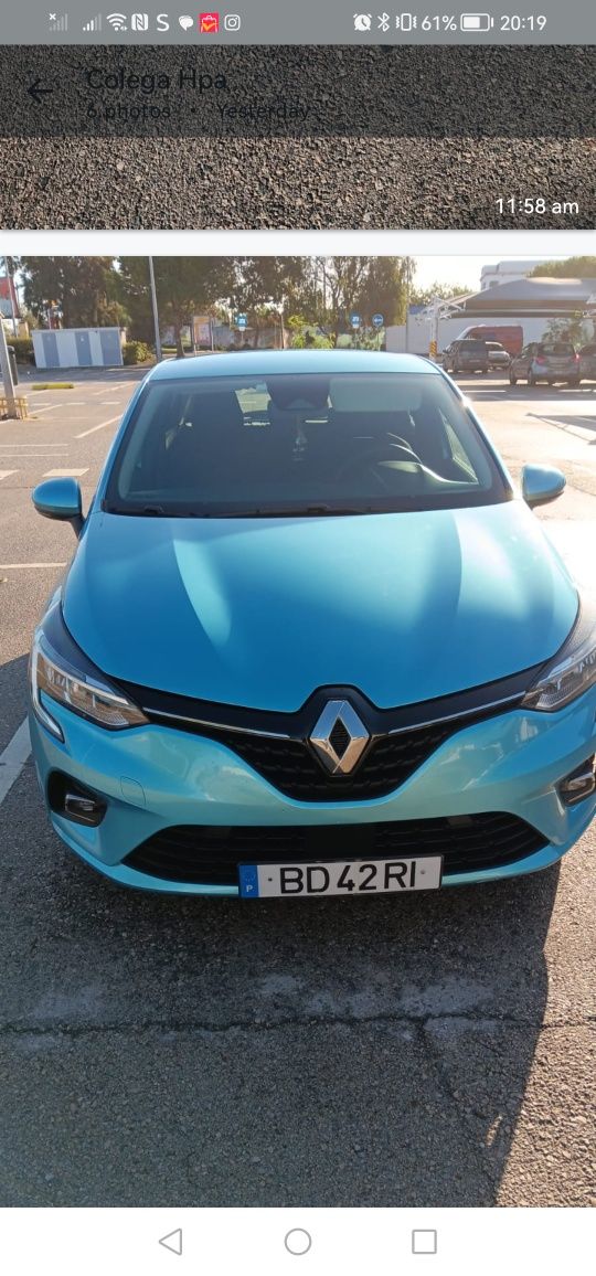 Carro Renault, azul, perfeito estado