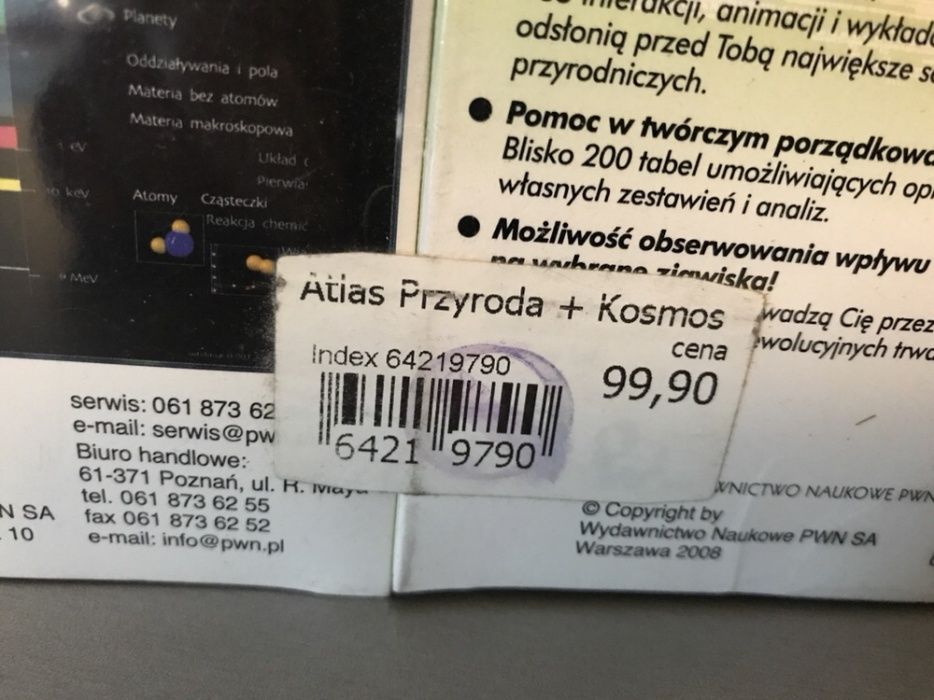 Multimedialny atlas przyrodniczy PWN