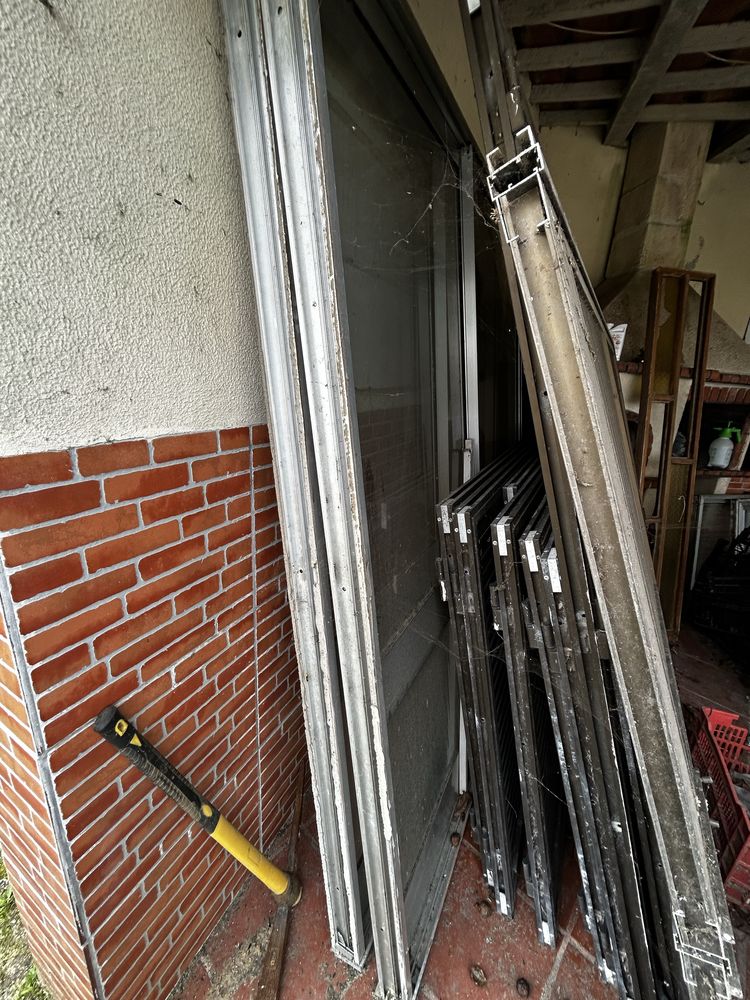 Janelas, portas e portadas de aluminio