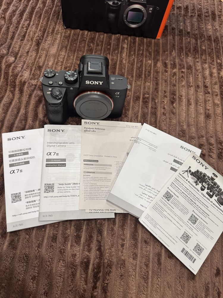 Sony a7 III body