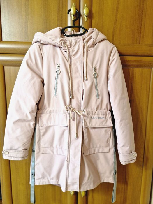 Зимова куртка парка для дівчинки 128-134