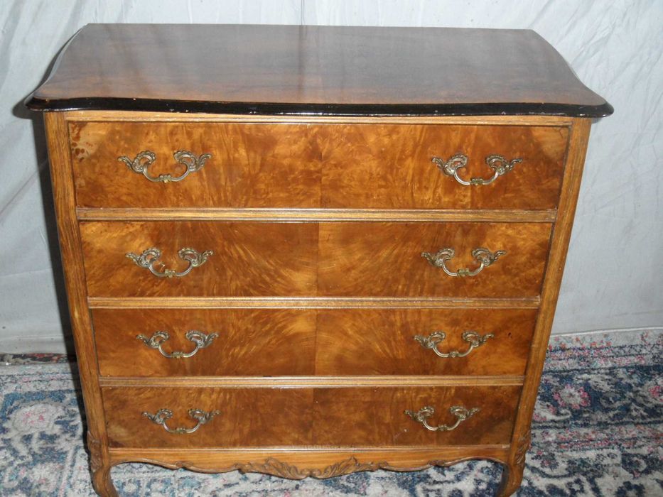 Komoda 4 Szuflady  Mosiężne  Okucia  z Holandii