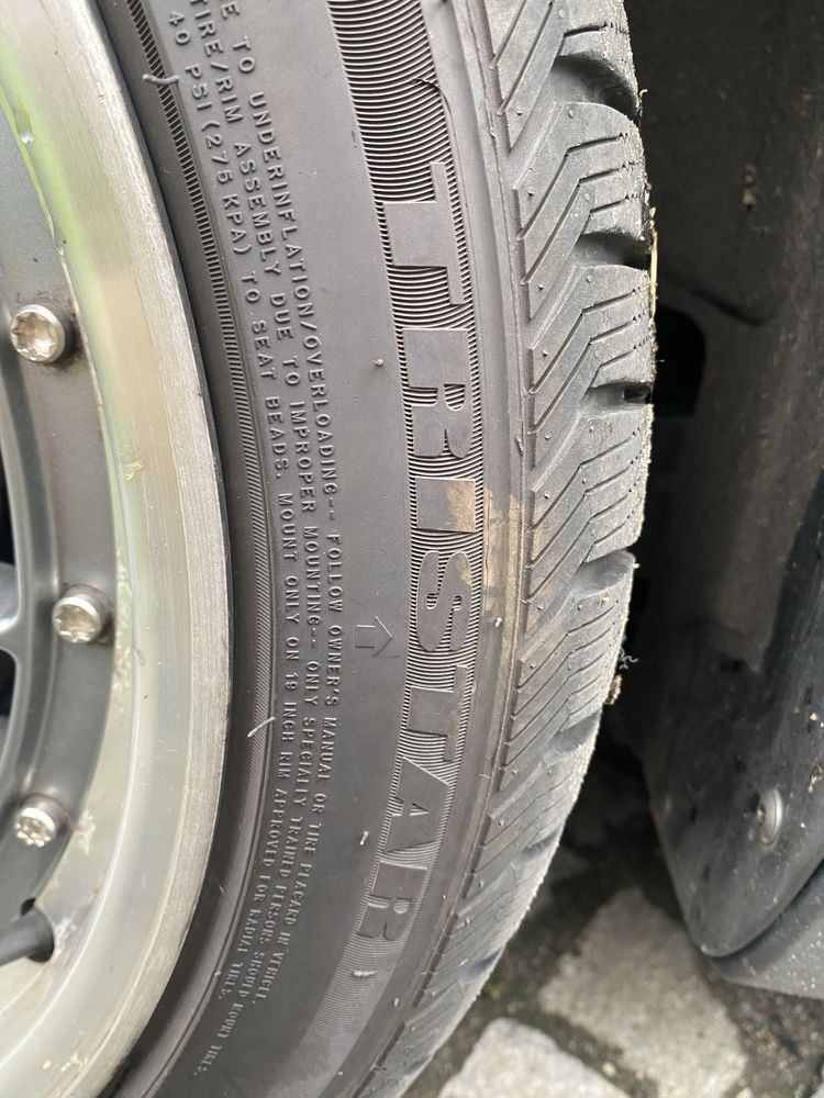 Oryginalne felgi koła 5x108 volvo 19’ z oponami 235/40 R19