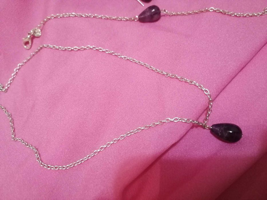 Набор украшений с камнем