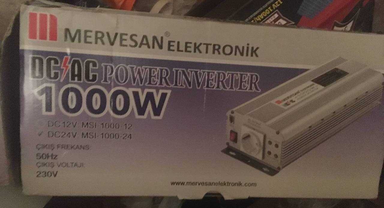 Инвертор 24 вольта 1000w