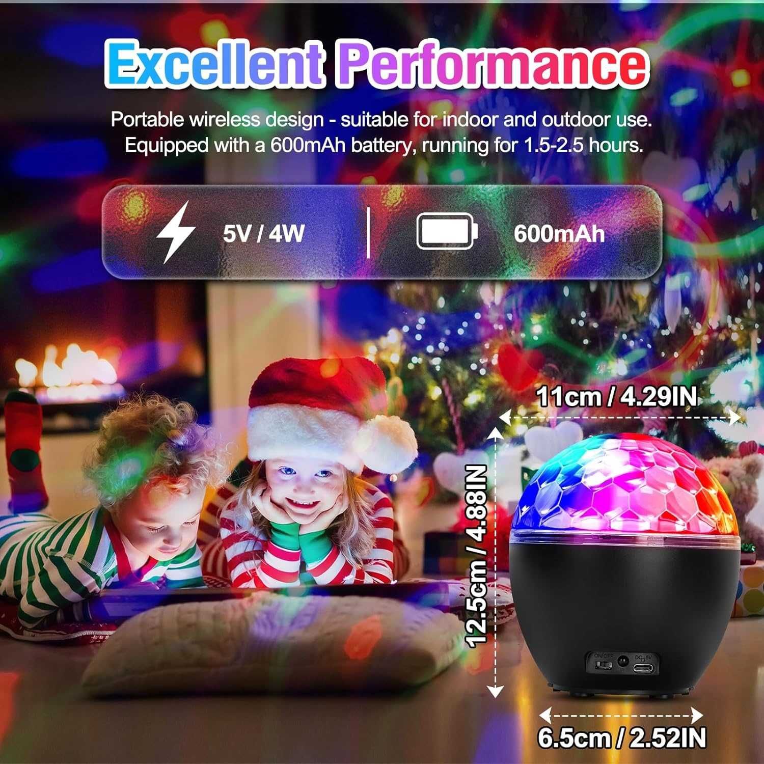 Nowa kula świetlna / lampka / LED / projektor / światełka !2000!
