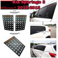 Накладки на стекла Kia Sportage 3 2010-2015 перфорированые