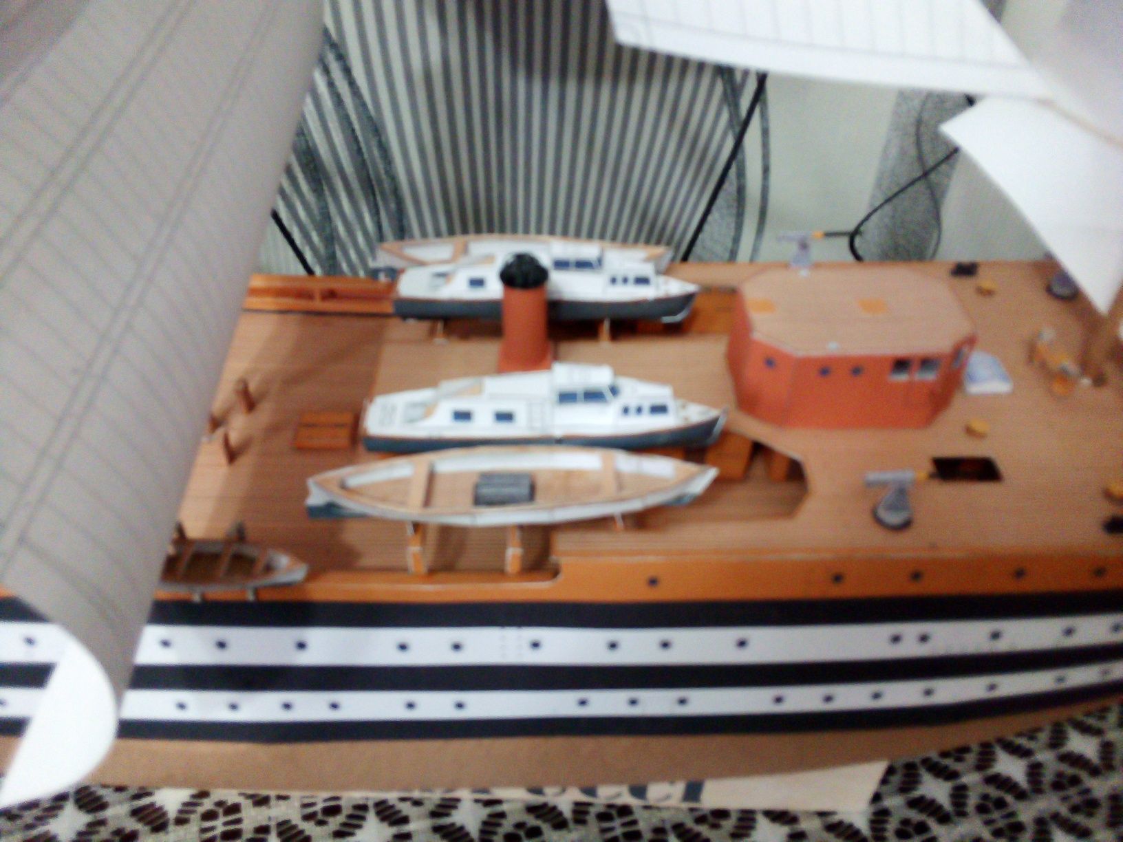 Картонна модель корабля VESPUCCI довжина 1м10см