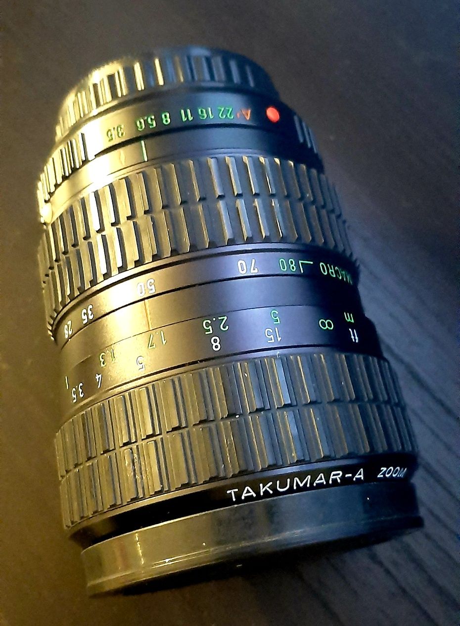 Takumar-A zoom Macro 1:3.5 28-80mm