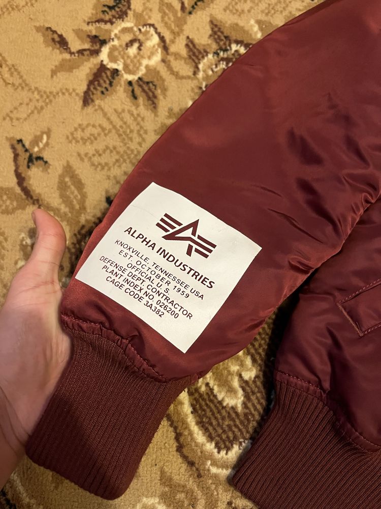 Бомбер alpha industries ma 1