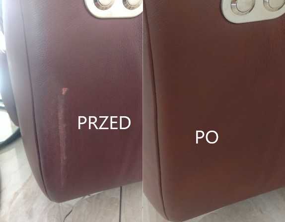 Renowacja czyszczenie tapicerki skóry skórzanej Bytom Strzelce Opolski