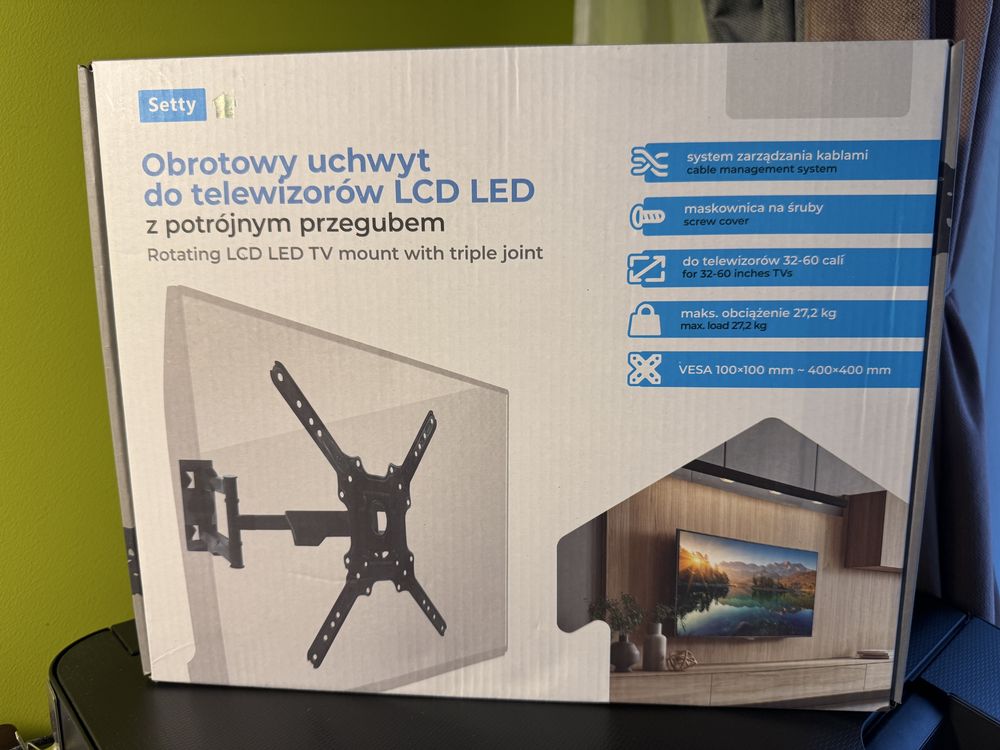 Uchwyt obrotowy do telewizorów LCD LED 32-60 cali