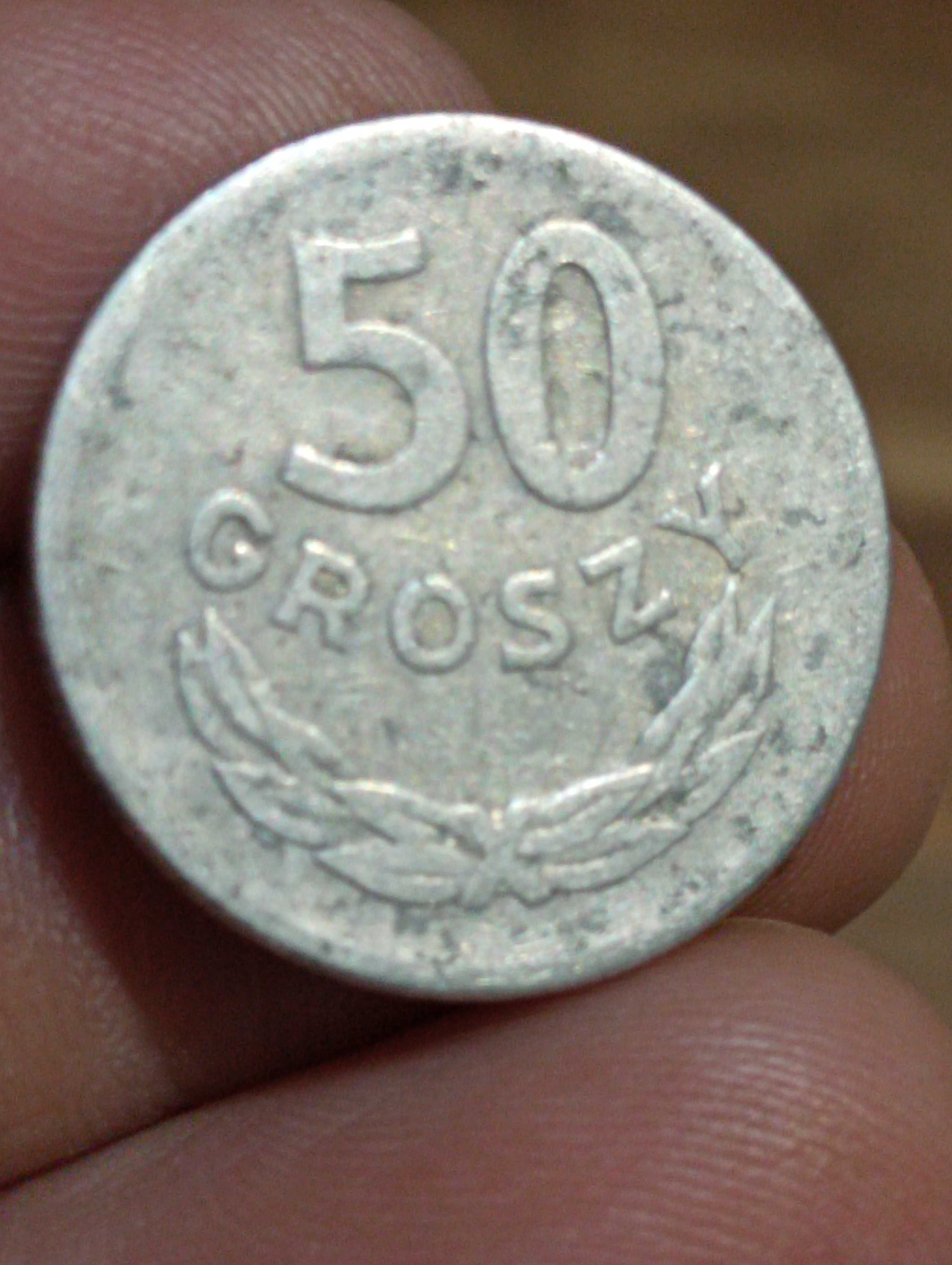 Sprzedam monete czwarta 50 groszy 1965 rok