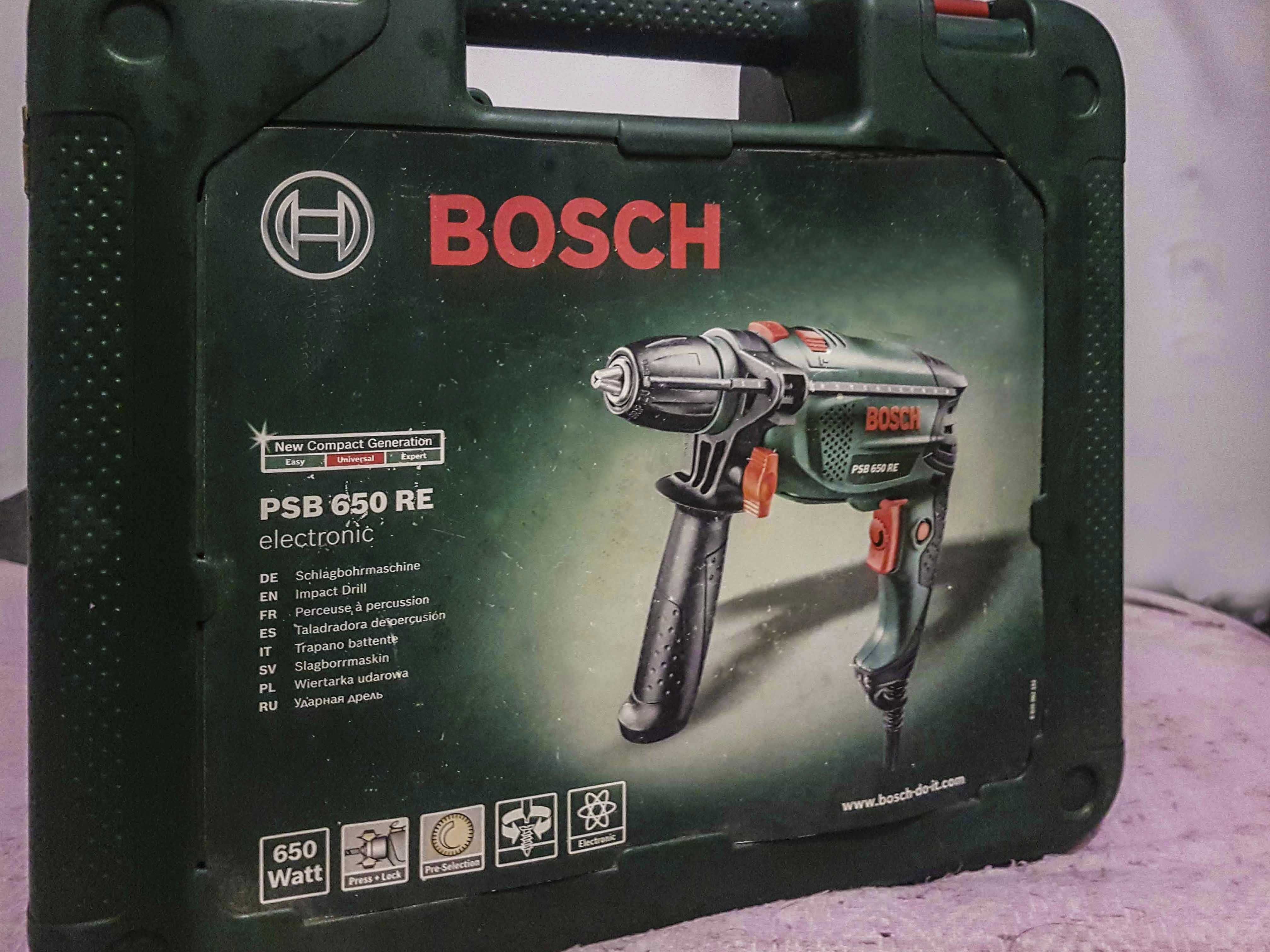 Дрель - оригинал Bosch PSB 650 RE