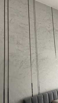 Metalowa listwa ścienna - samoprzylepna, 5 metrów długości!