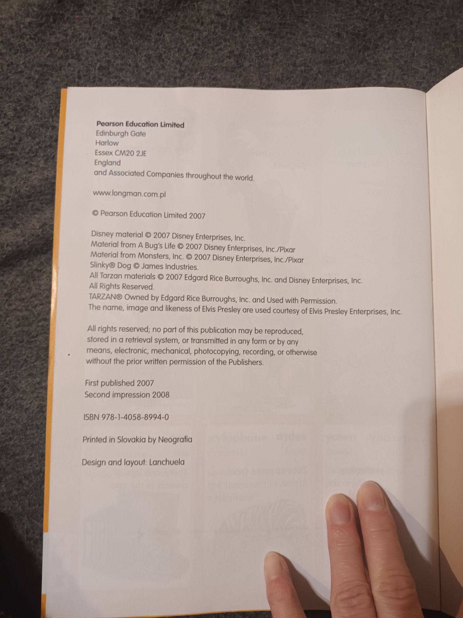 Słownik obrazkowy English adventure