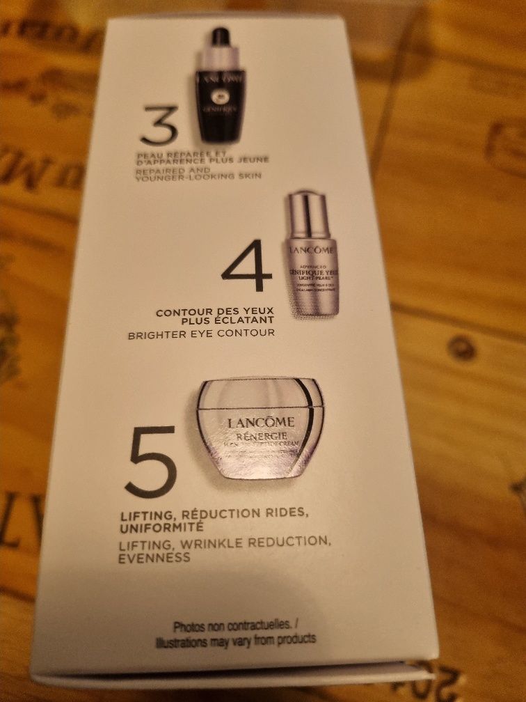 Ekskluzywny zestaw Lancome - face routine set nowy okazja