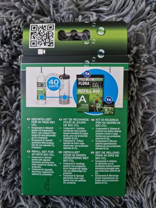 JBL Proflora CO2 refill BIO A + B Zestaw do Bio-CO2