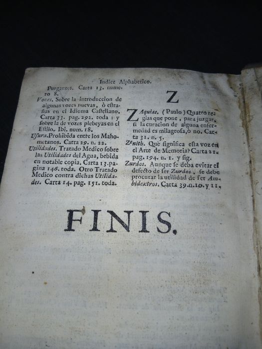 Antigo livro Religioso em Latim Ano 1751