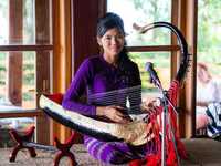 Saung - Arpa original de Mianmar / Burma  - Instrumento Musical