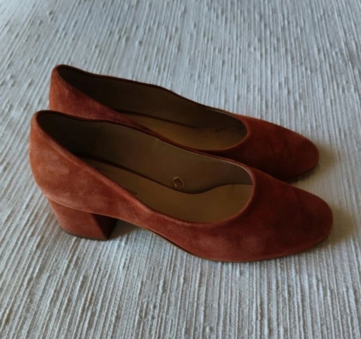 Sapatos camurça Zara