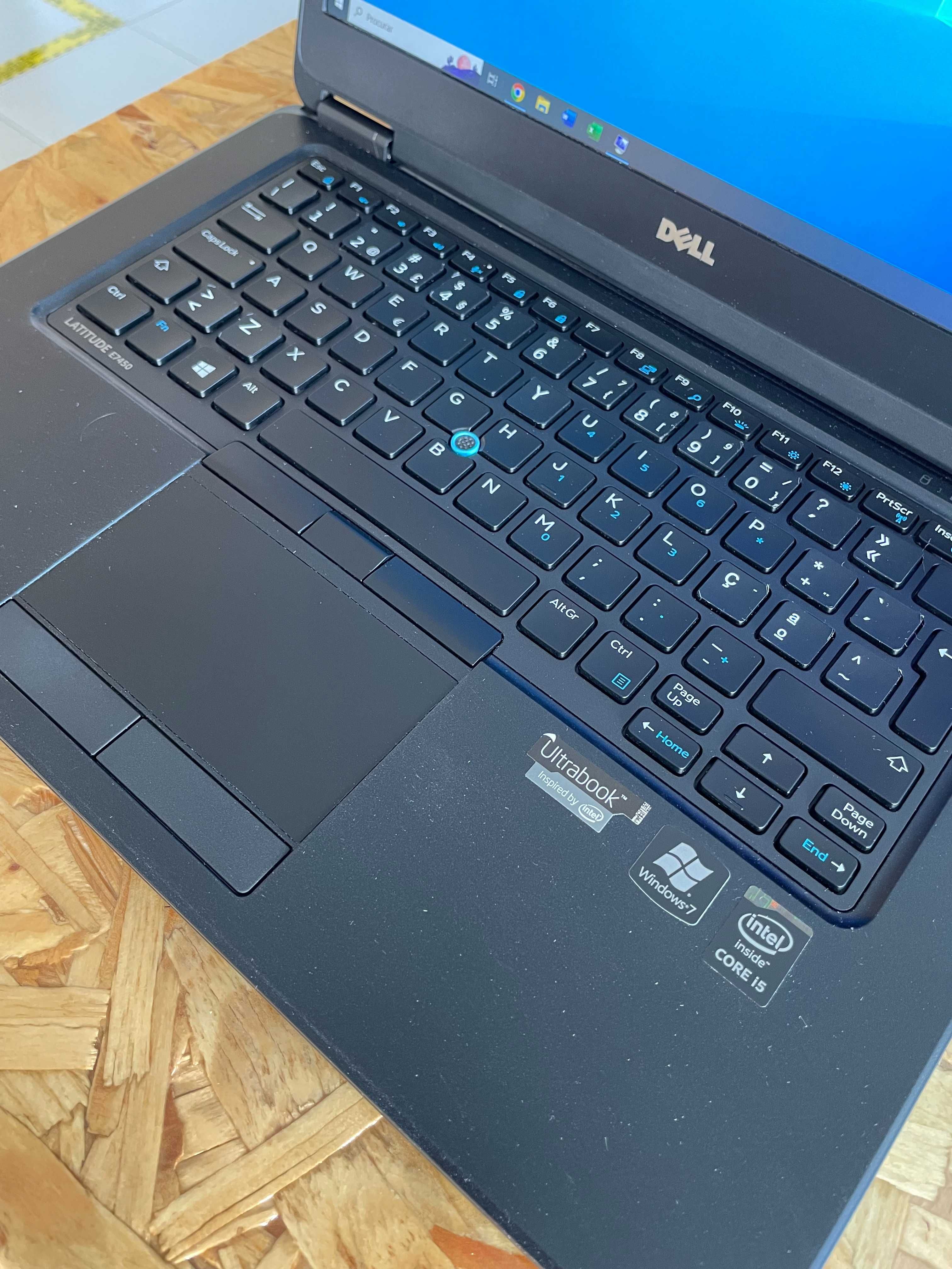 Portátil Dell Latitude E7450 (i5-5, 16gb de ram, ssd 500gb)