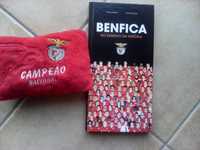 Livro "Benfica - No Desenho da História" + Almofada Benfica