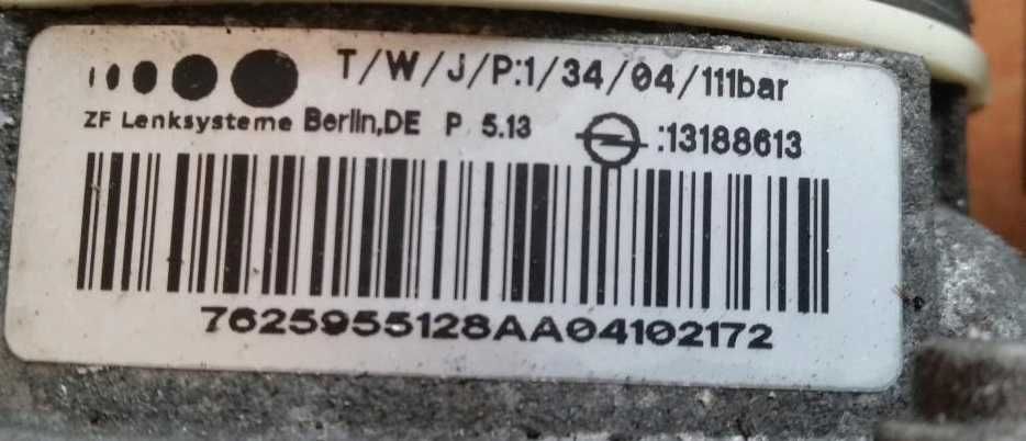 Pompa wspomagania Opel Astra III H Zafira B 1.9 CDTI 1.8 XER