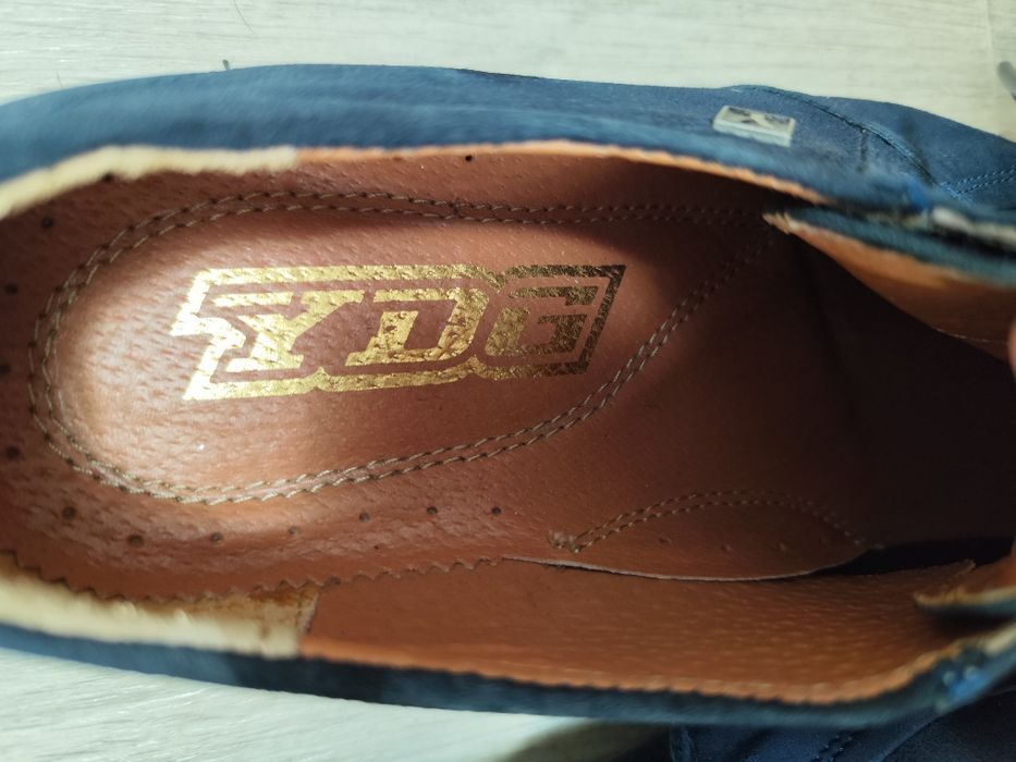 Нові чоловічі замшеві мокасини,44 розмір.